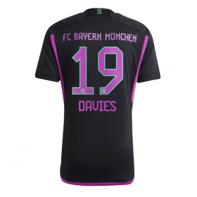 Bayern Munich Alphonso Davies #19 Borta Kläder 2023-24 Kortärmad